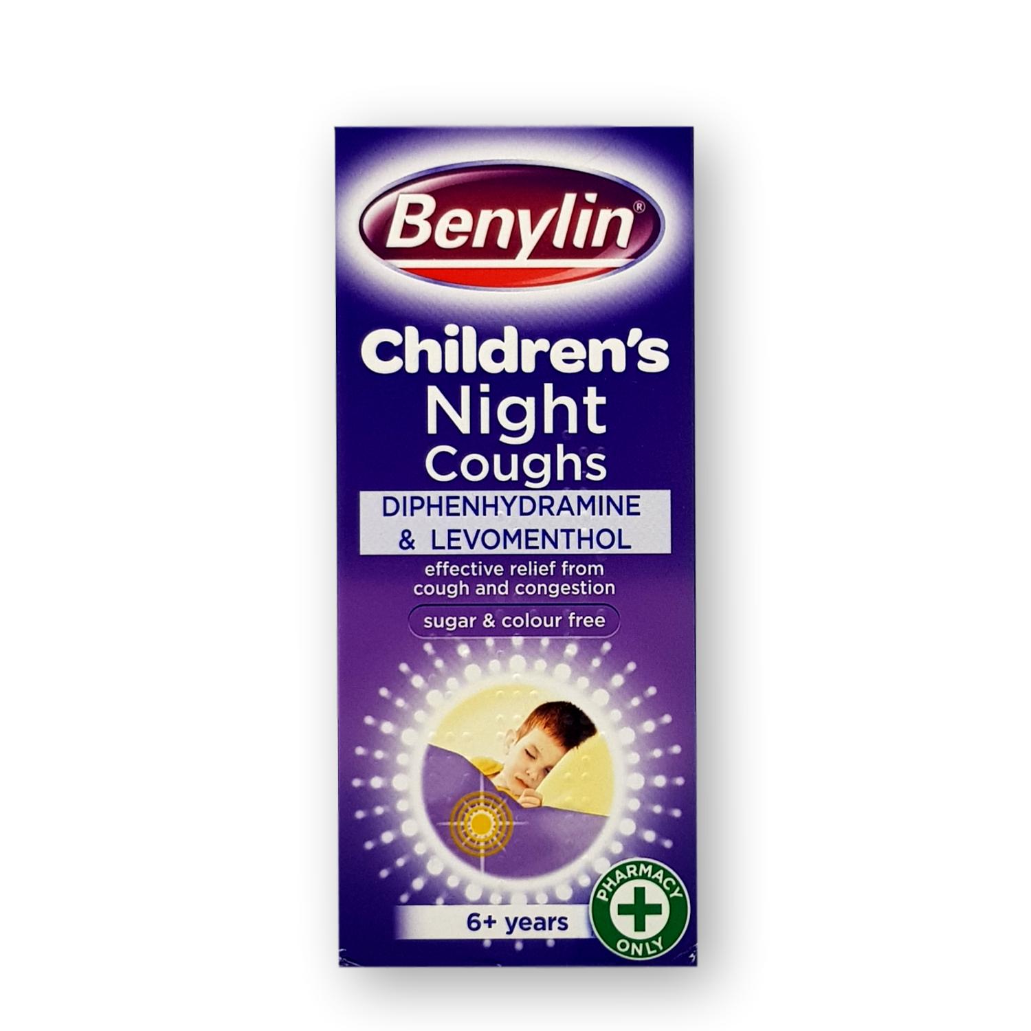 Benylin Children’s Night Coughs 125ml – Welfare Pharmacy UK