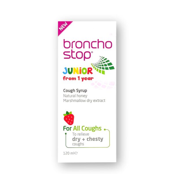 Buttercup Bronchostop Junior Cough Syrup 120ml