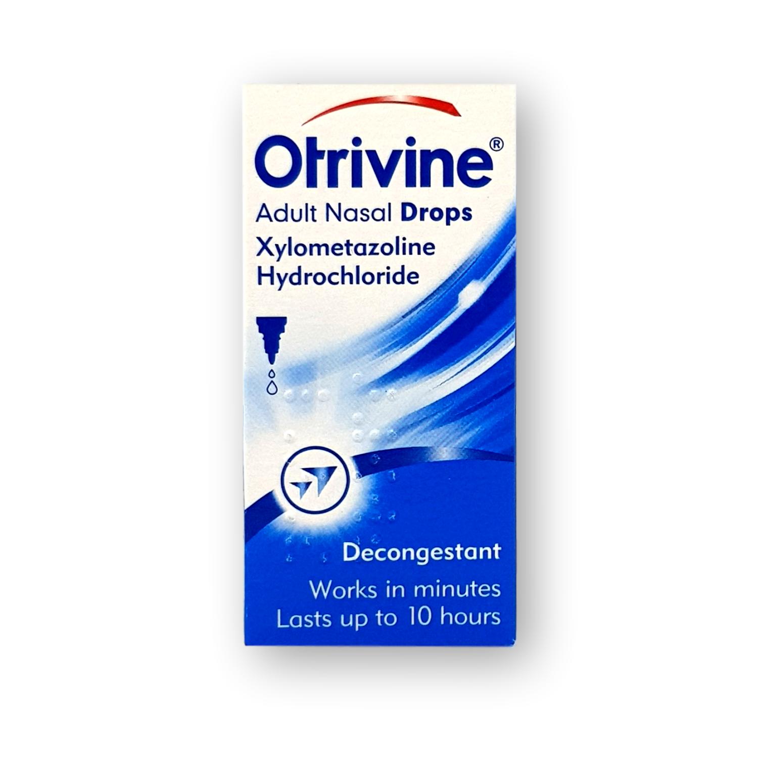 Otrivine Adult Nasal Drops 10ml Welfare Pharmacy Uk