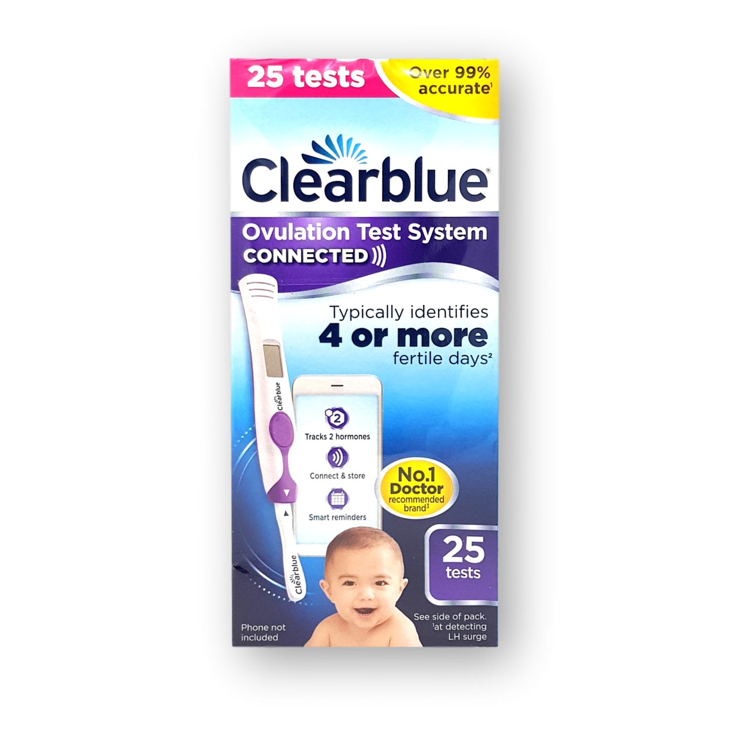 Clearblue Ovulation Test System Connected 25’s – Welfare Pharmacy UK