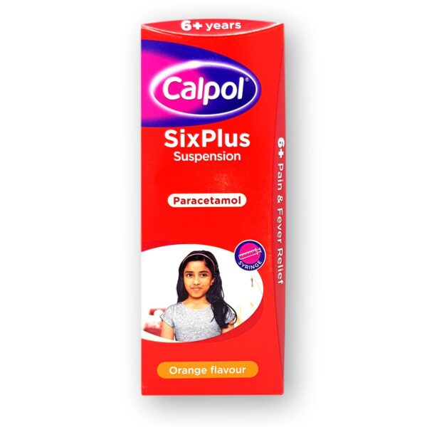 Calpol SixPlus Suspension Orange 200ml